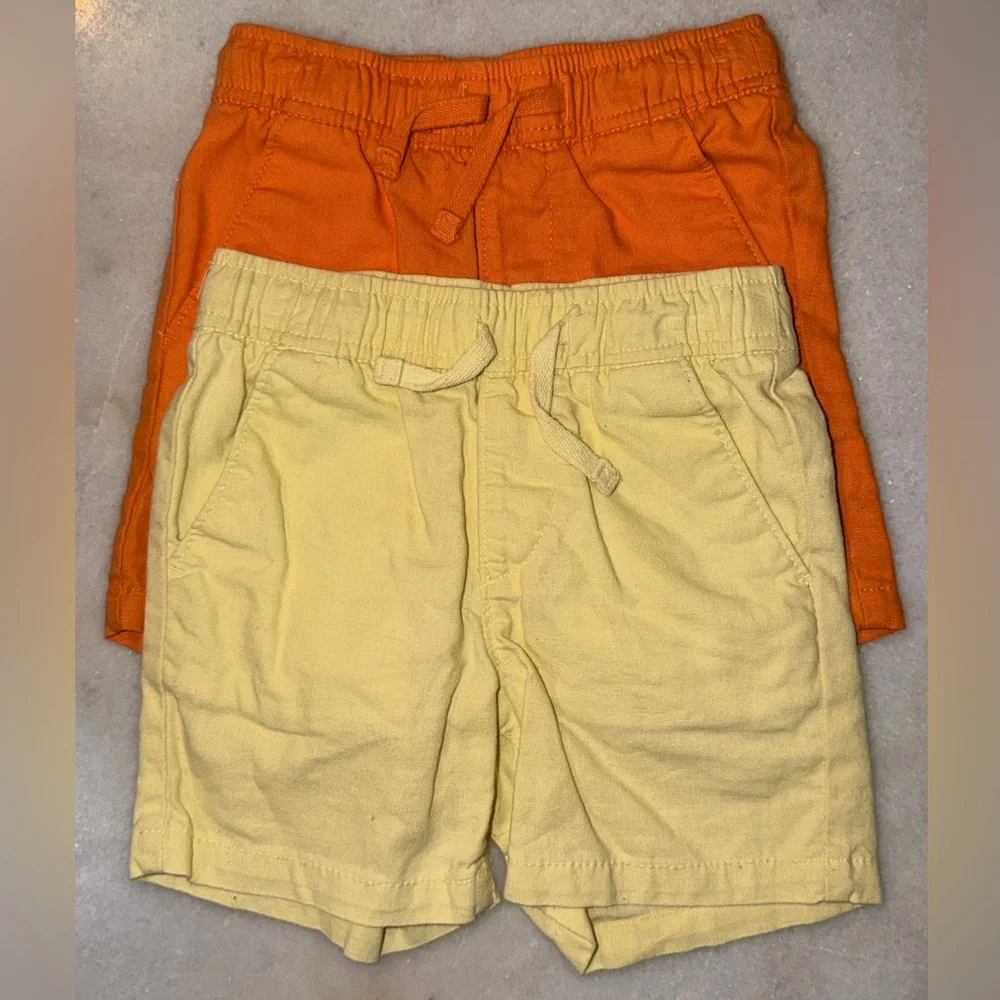 GAP Boys 2T Toddler Linen Shorts